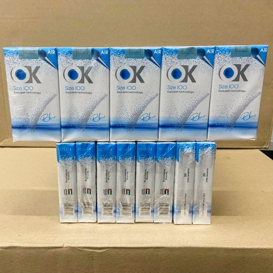 2024/10/1000048660.jpg купить сигареты OK Blue 100mm блоками